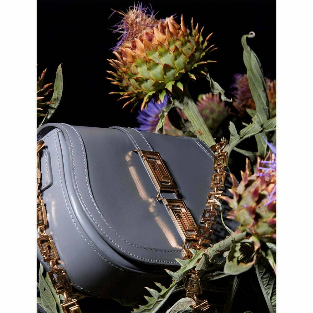 ハンドバッグ Versace Greek Goddess Bag Versace Greca Goddess Shoulder Bag | Black | FARFETCH
